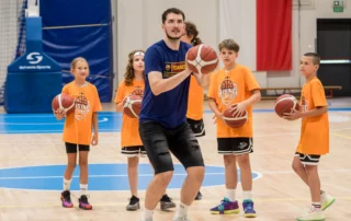 Gość specjalny na obozie koszykarskim Basketmania Camp
